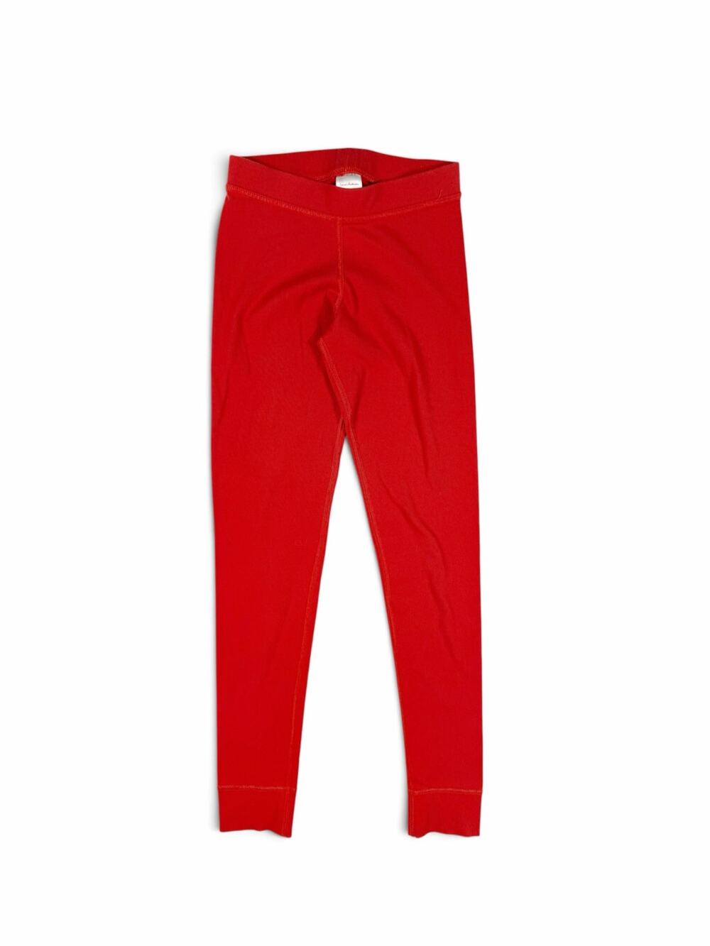 Hanna Andersson Kids Ribbed Leggings Red Size 12